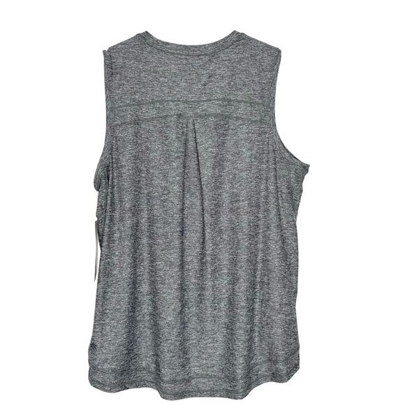 NWT Athleta Pacifica Illume UPF Relaxed Tank | Gray | S L - Picture 3 of 10